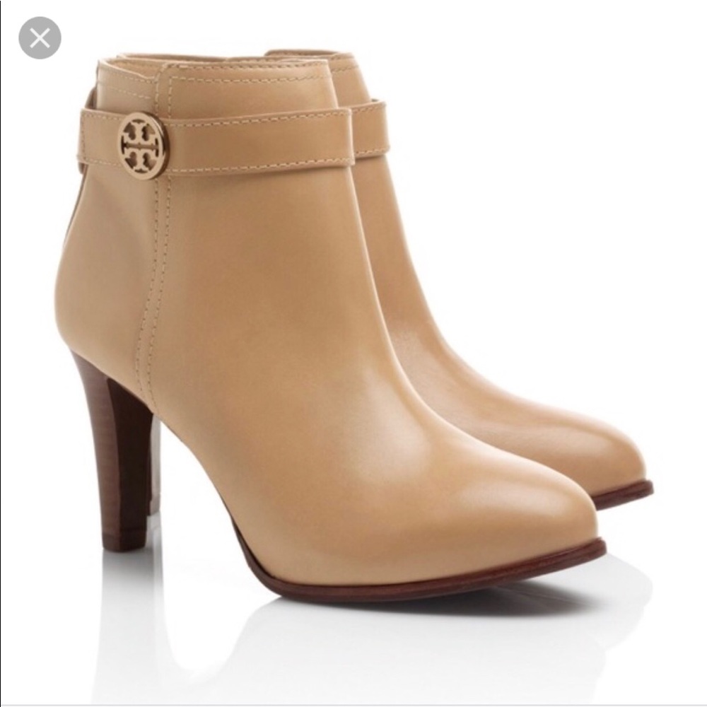 TORY BURCH ’Bristol’ Booties in Walnut Size 8.5M